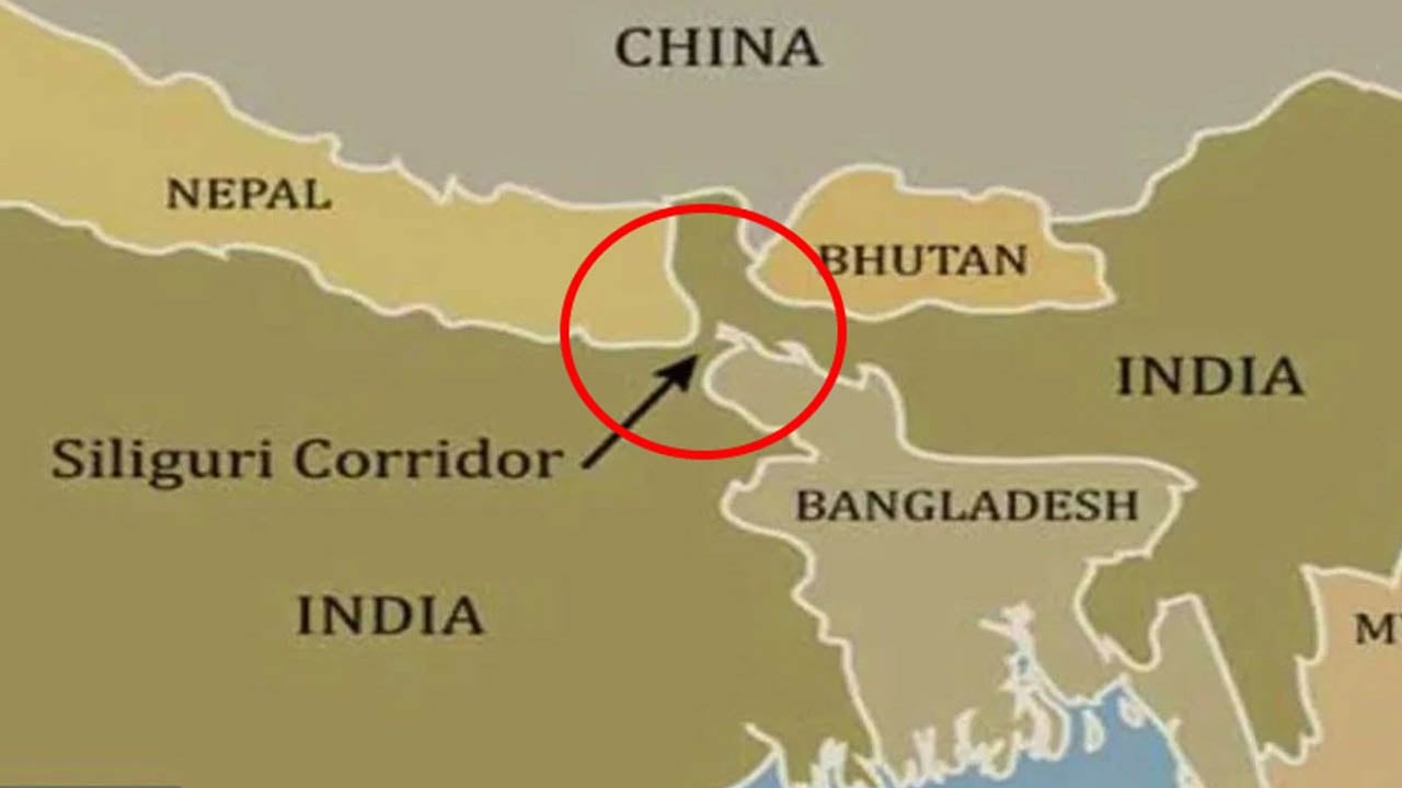 চিকেনস নেকে ভারতের ত্রিকোণীয় নিরাপত্তা গ্রিড