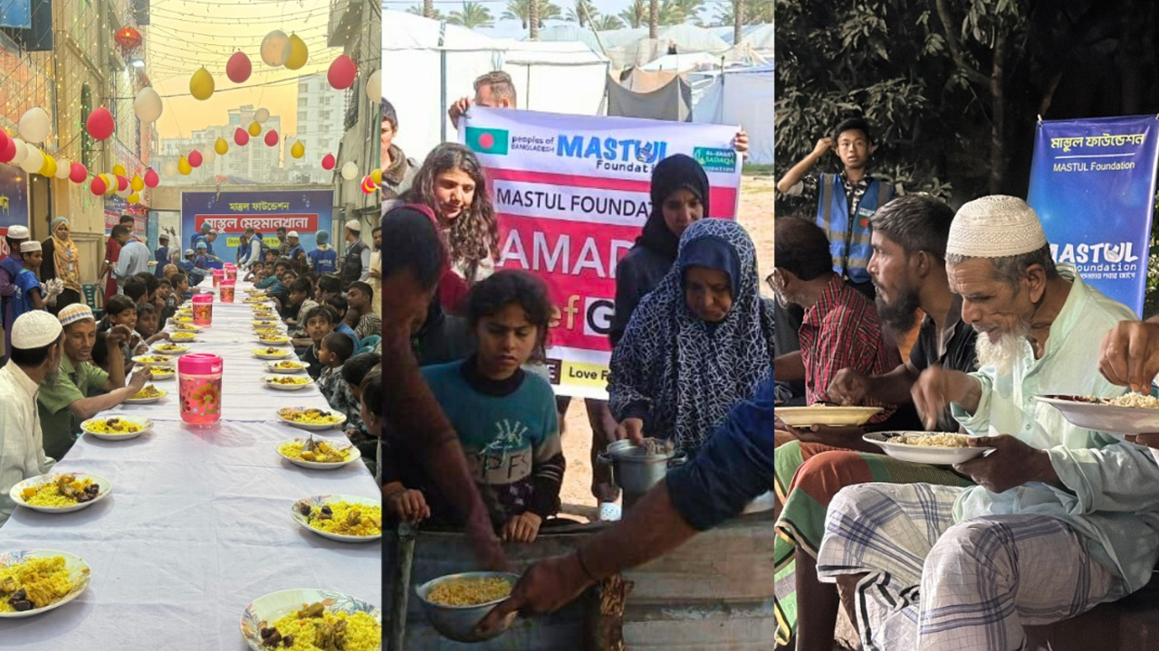 লাখও রোজাদারের পাশে মাস্তুল