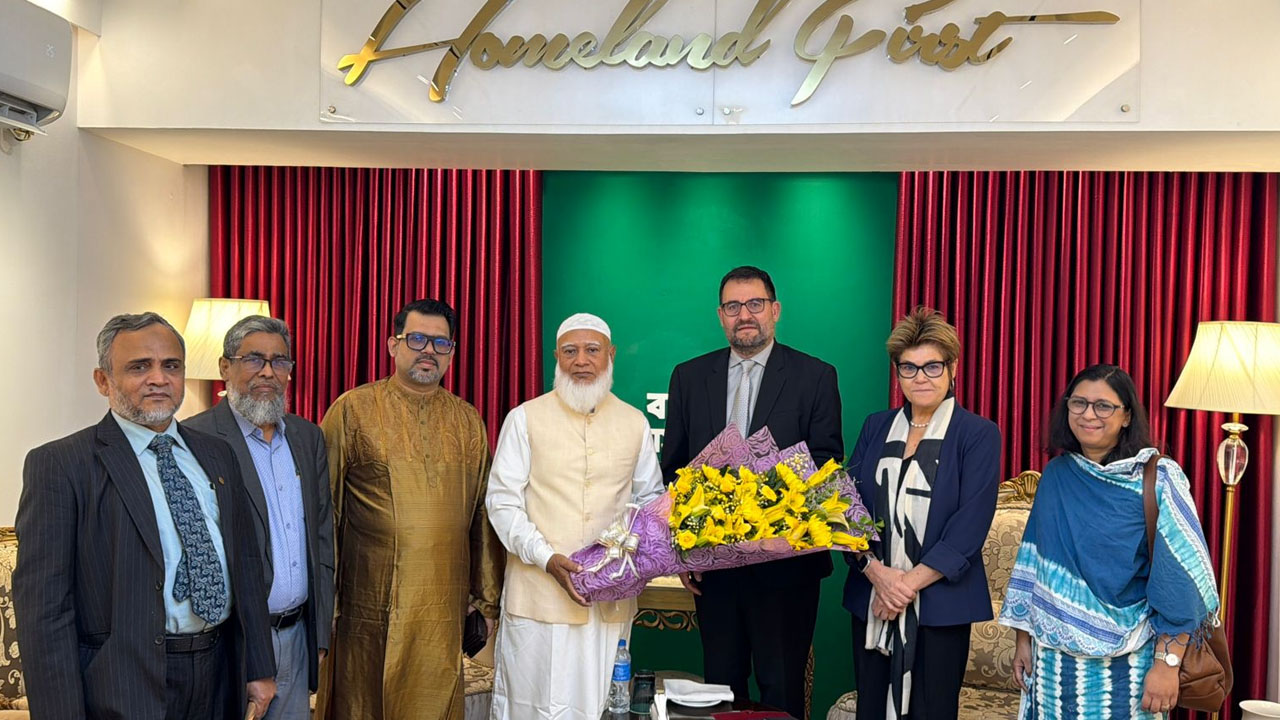 জামায়াত আমিরের সঙ্গে বিশ্বব্যাংক প্রতিনিধি দলের বৈঠক