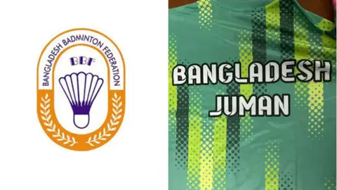 ব্যাডমিন্টনের জার্সিতে ভুলের ছড়াছড়ি, বিভ্রাট; দায় ফেডারেশনের