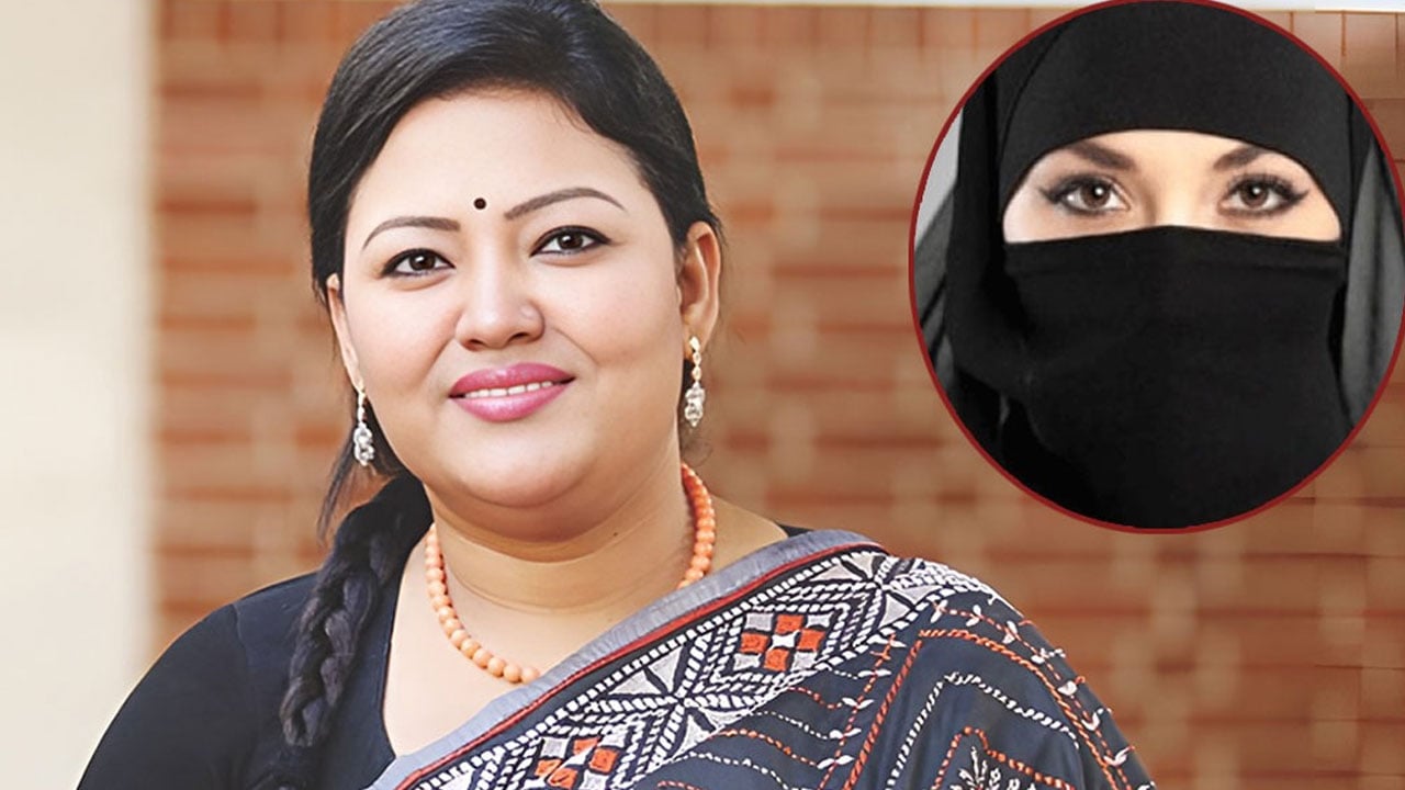 মধ্যরাতে বোরকা পরে ভাড়া বাসায় ওঠেন মমতাজ