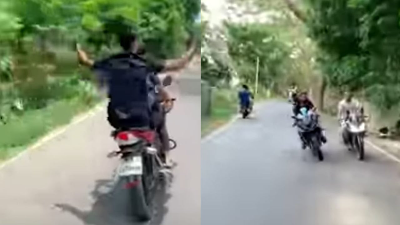 সড়কে কিশোর বাইকারদের বেপরোয়া গতি, আতঙ্কে পথচারীরা