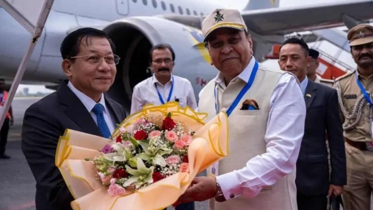 পাঁচদিনের সফরে ভারতে মিয়ানমারের প্রেসিডেন্ট