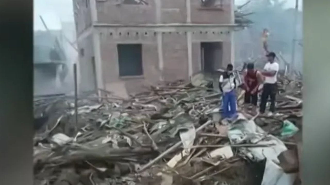 মিয়ানমারে ভয়াবহ বিস্ফোরণে নিহত ৫৫