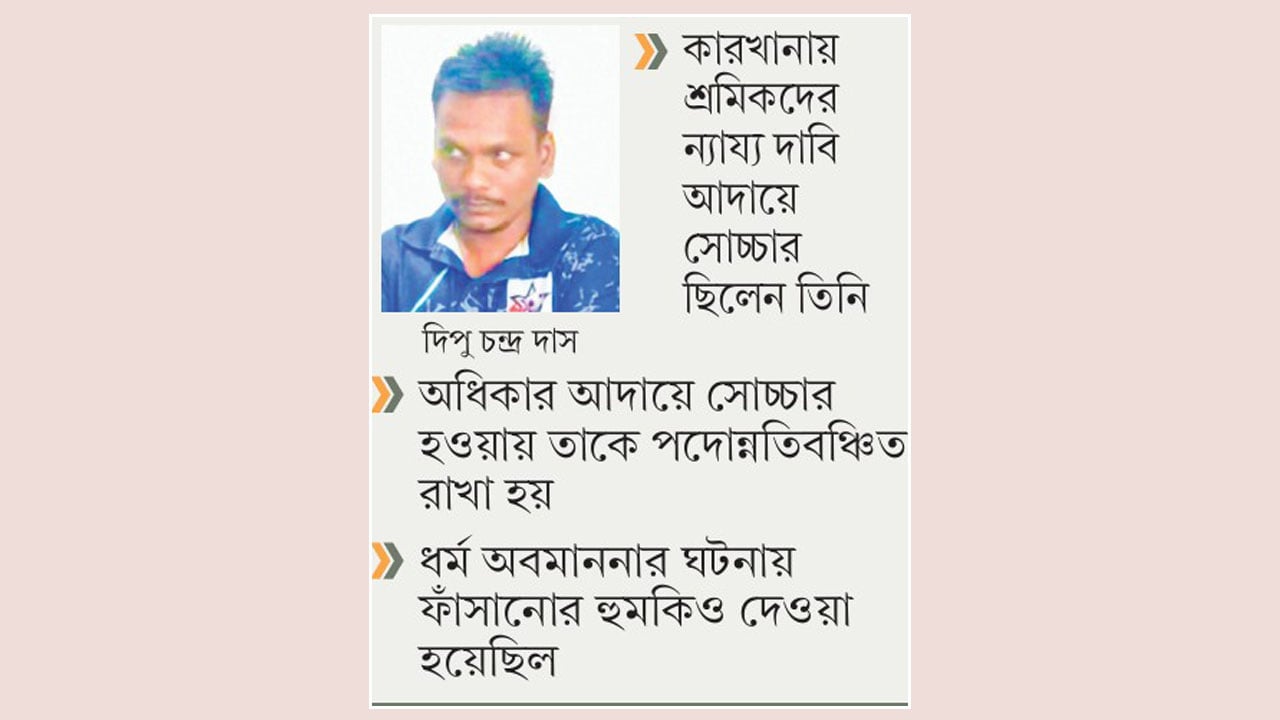 ধর্মের মুখোশে ময়মনসিংহে দিপু দাসকে পরিকল্পিত হত্যা