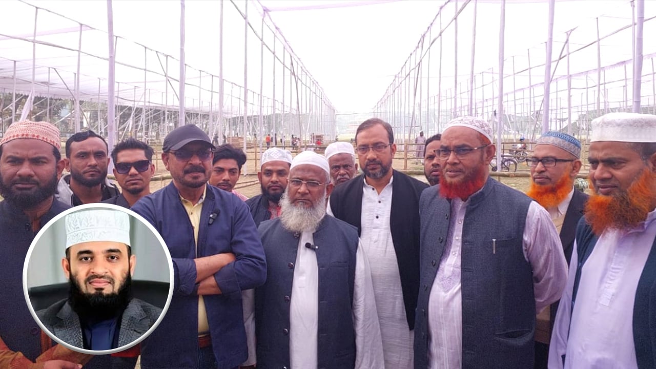 ময়মনসিংহে আসছেন আজহারি, ১২ লাখ মানুষের সমাগমের প্রস্তুতি