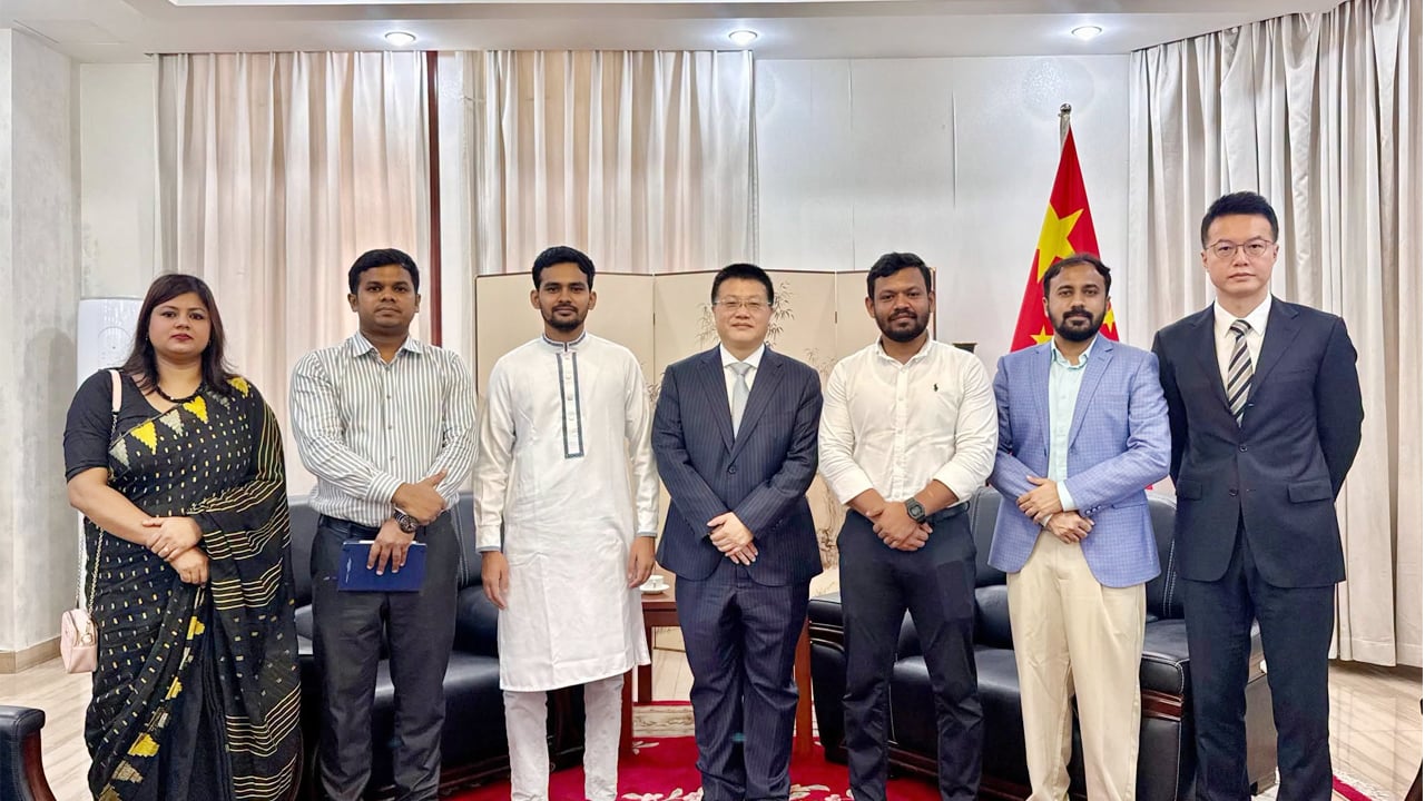 এনসিপির সঙ্গে বৈঠক করলেন চীনা রাষ্ট্রদূত