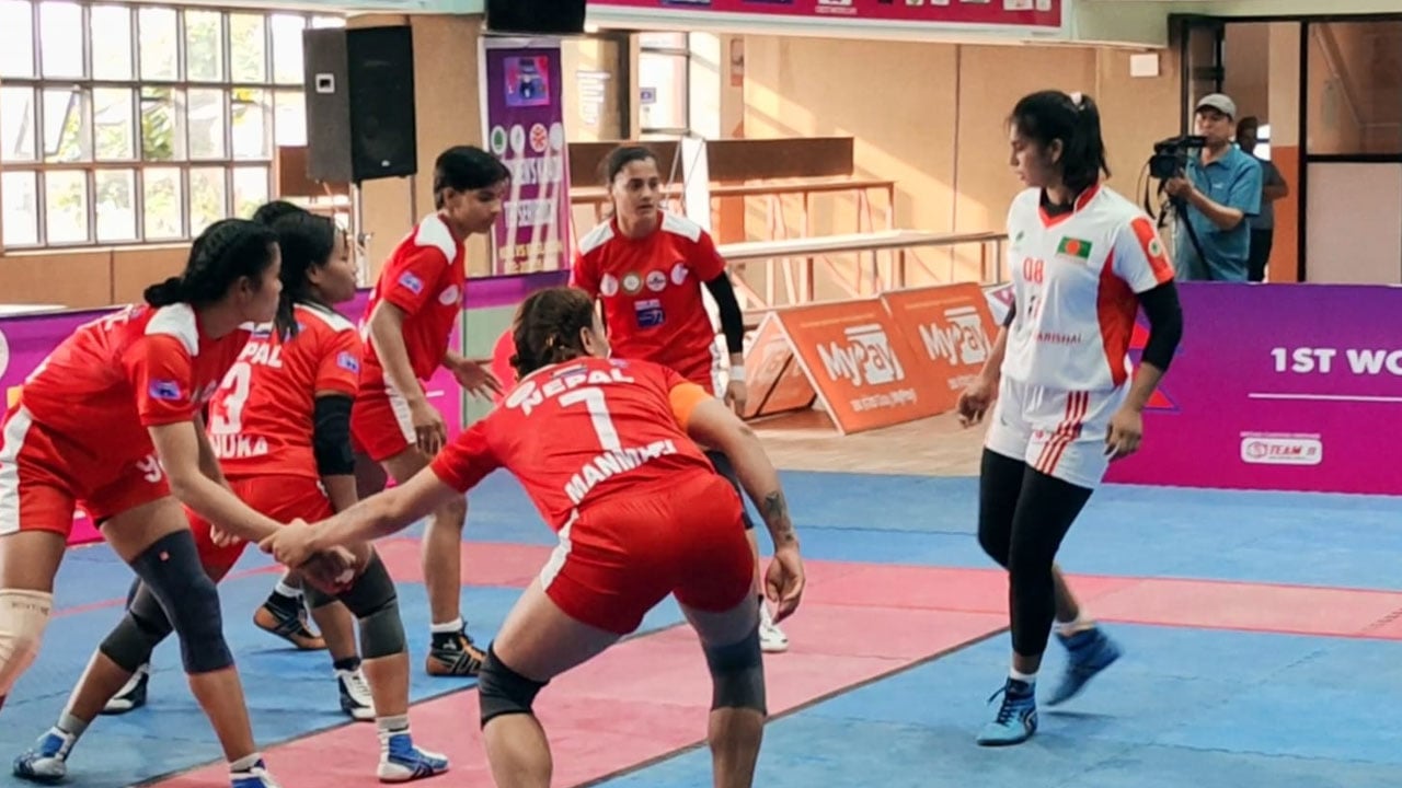 নেপালের কাছে কাবাডি সিরিজ হারল বাংলাদেশ