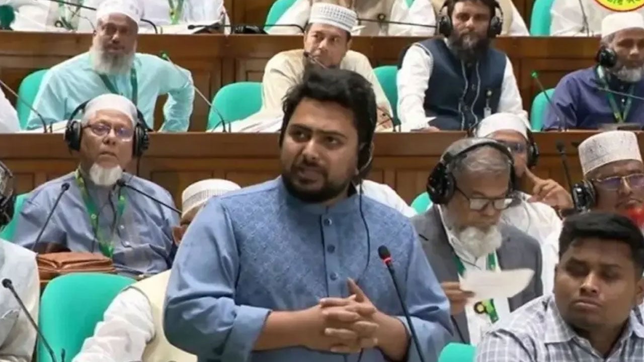 রাষ্ট্রপতির ভাষণের ওপর আলোচনা বাদ দেওয়ার প্রস্তাব নাহিদের