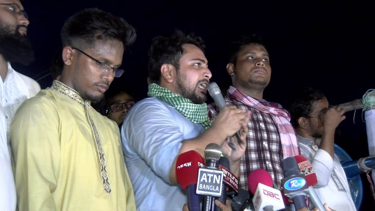 বিচার-সংস্কার ছাড়া নির্বাচনে যাবে না এনসিপি: নাহিদ