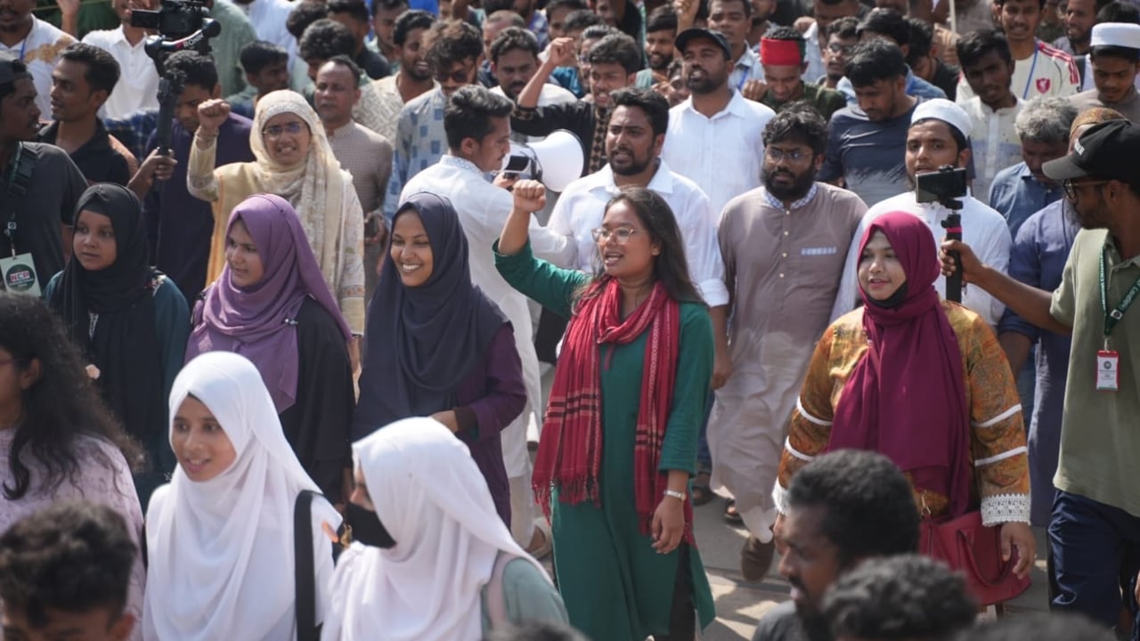 ফরিদপুরে এনসিপির কেন্দ্রীয় নেতারা