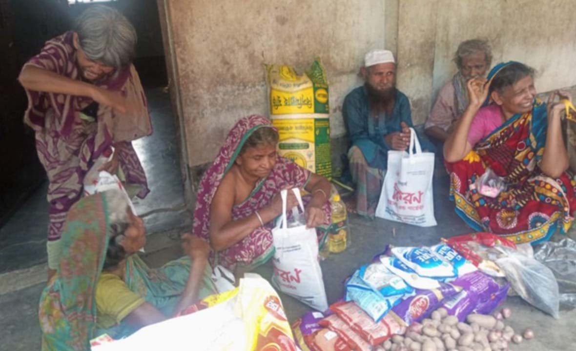 শুধু ঈদ নয়,বছরজুড়ে ৬ প্রতিবন্ধী ভাই-বোনের পাশে নালিতাবাড়ি প্রেসক্লাব