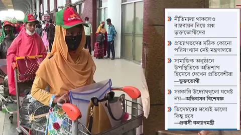 দেশে এসেও স্বস্তিতে নেই বিদেশফেরত নারী শ্রমিকরা