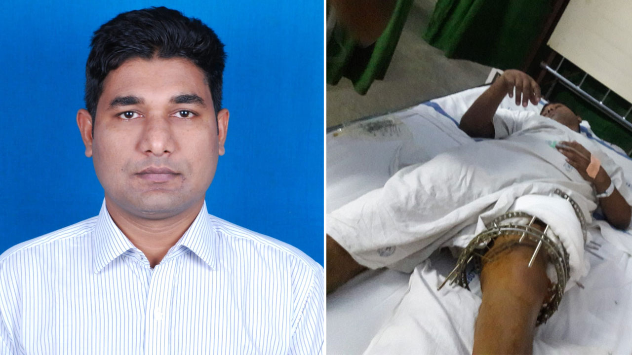 শিবির ট্যাগে সনাতন ধর্মাবলম্বী নয়নকে গুলি, ৪ পুলিশের বিরুদ্ধে মামলা