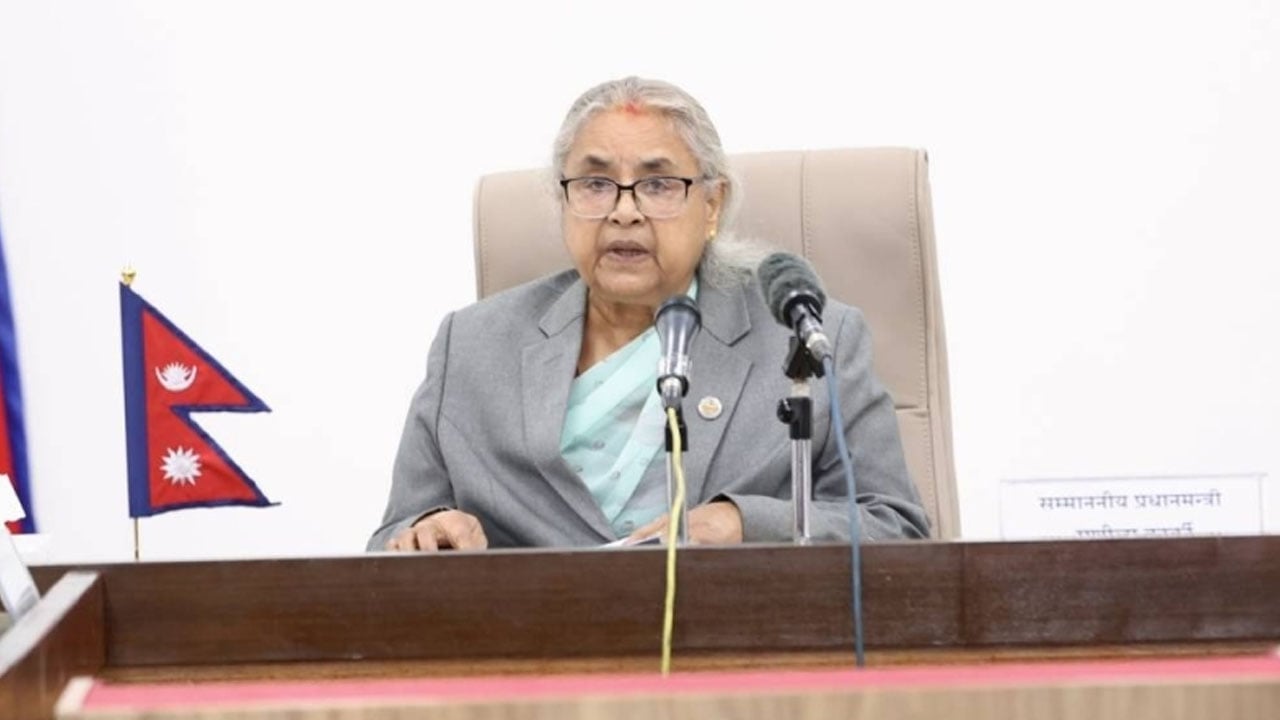 নেপালের শাসনব্যবস্থা সংস্কারের ম্যান্ডেট অন্তবর্তী সরকারের নেই: কার্কি