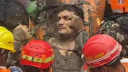 নেপালে ৯ দিন পর টানেলে আটকে পড়া ২ জনকে জীবিত উদ্ধার