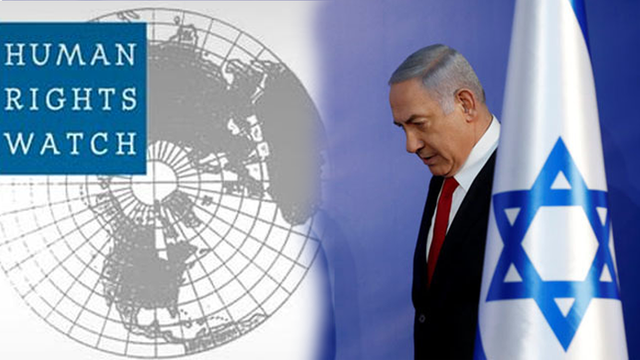 ইসরাইলের বিরুদ্ধে হিউম্যান রাইটস ওয়াচের তীব্র নিন্দা