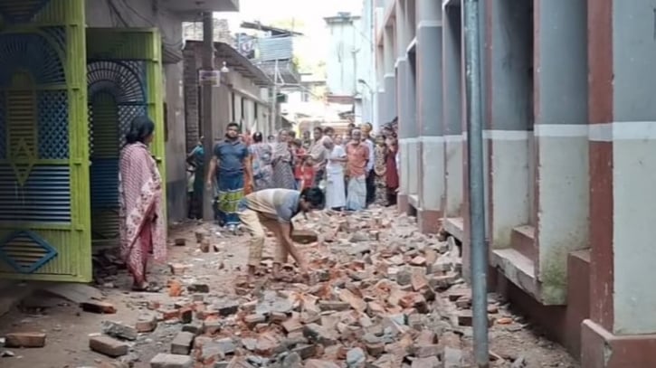 নারায়ণগঞ্জ জেলায় ভূমিকম্পে ক্ষয়ক্ষতির তথ্য