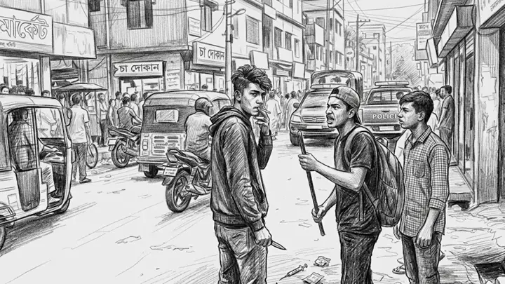 নোয়াখালীজুড়ে বাড়ছে কিশোর গ্যাং, পাঁচ দিনে আটক প্রায় ৫০০