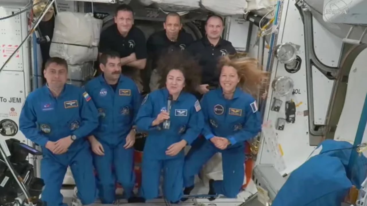 আন্তর্জাতিক মহাকাশ স্টেশনে পৌঁছালেন ৪ নভোচারী