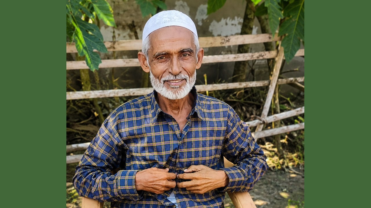 ৪২ বছর পর পাকিস্তান থেকে নিজ জন্মভূমিতে ফিরলেন নুরু মিয়া