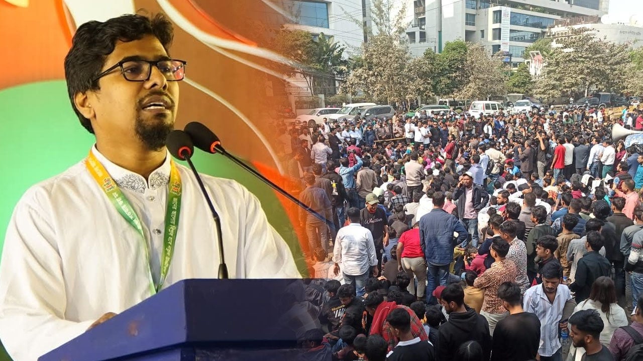ছাত্র সংসদে পরাজয়ের গ্লানি সহ্য করতে না পেরে ইসি ঘেরাও করেছে ছাত্রদল