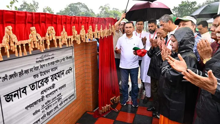 ফেনীর ‘মহুয়া-কহুয়া’ সেচ প্রকল্প উদ্বোধন করলেন প্রধানমন্ত্রী