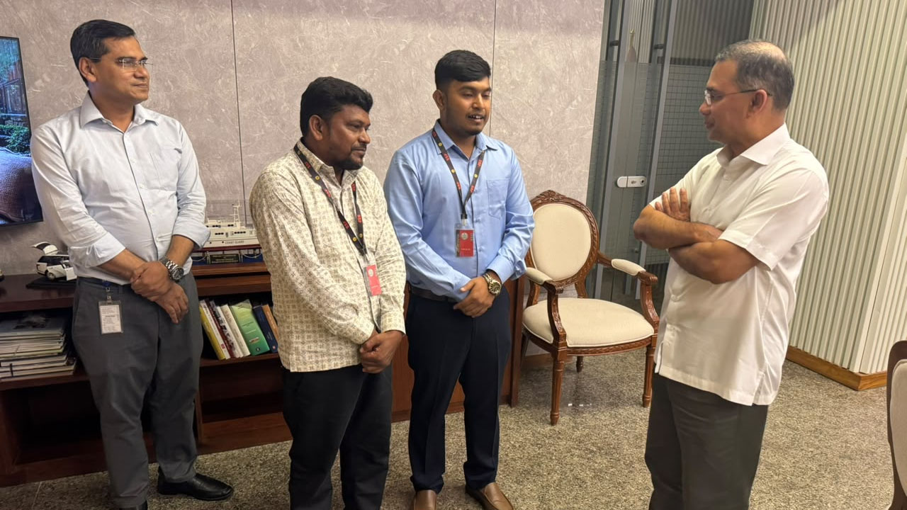 উচ্চশিক্ষায় সুইডেনগামী নাজমুলের পাশে প্রধানমন্ত্রী