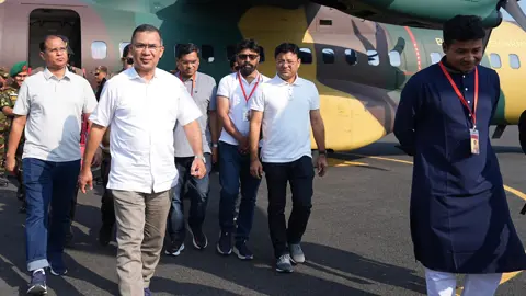 পূজামণ্ডপ পরিদর্শন ও জনসভায় যোগ দিতে রাজশাহীতে পৌঁছেছেন প্রধানমন্ত্রী
