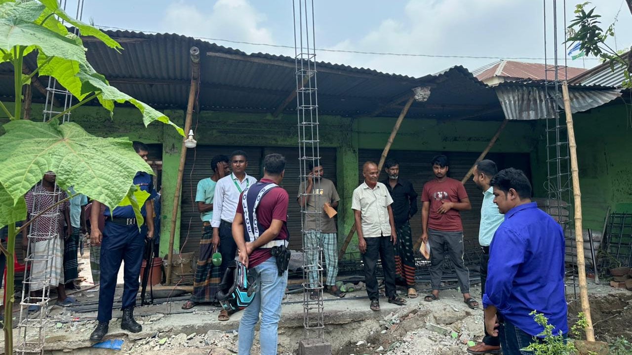 জেলা পরিষদ প্রশাসকের হস্তক্ষেপে ডাকবাংলোর জায়গা উদ্ধার