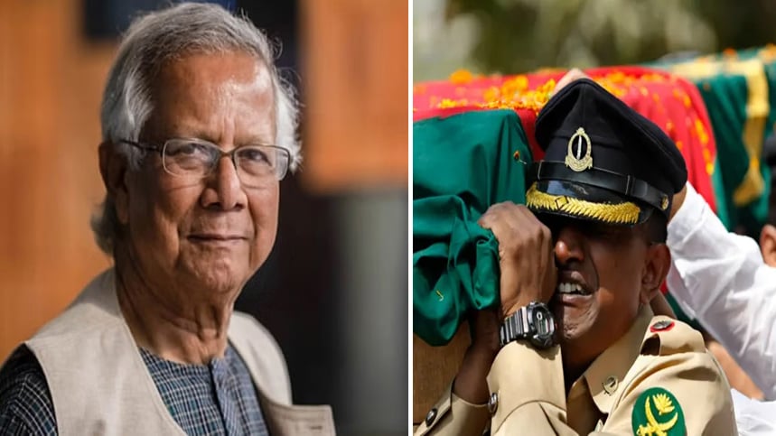 পিলখানা হত্যাকাণ্ডের সুবিচার নিশ্চিতে রাষ্ট্র দায়বদ্ধ: প্রধান উপদেষ্টা