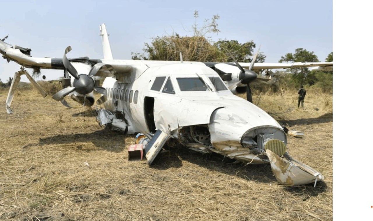দক্ষিণ সুদানে খাদ্য সহায়তাবাহী কার্গো বিমান বিধ্বস্তে নিহত ৩