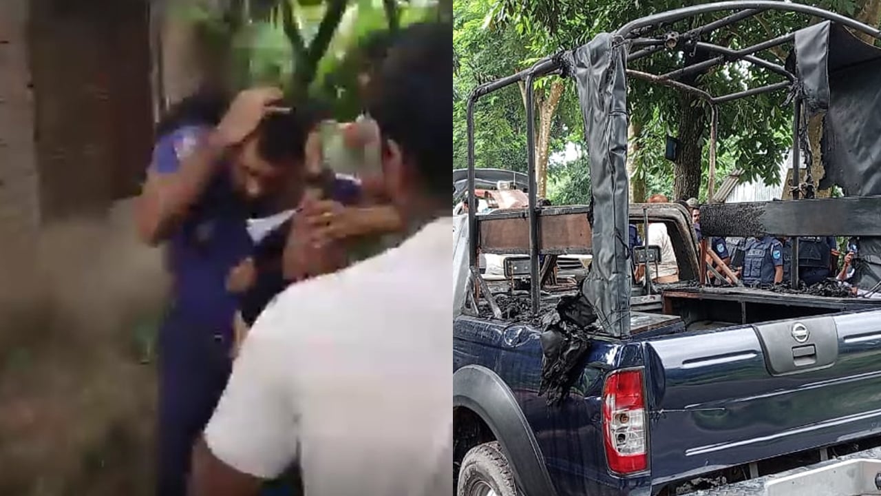 গোপালগঞ্জে পুলিশের ওপর নিষিদ্ধ ছাত্রলীগের হামলা, আহত ৩