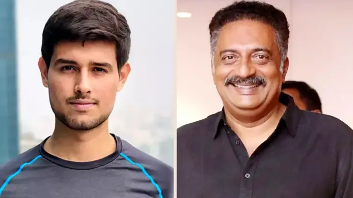 মোদিবিরোধী বিক্ষোভে যোগ দিলেন ধ্রুব রাঠি ও প্রকাশ রাজ