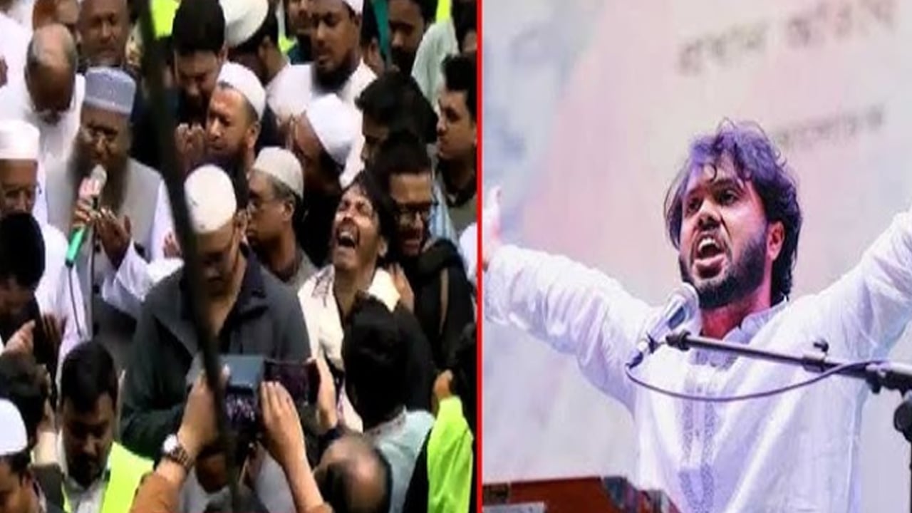 দাফনের পর মোনাজাতে কান্নায় ভেঙে পড়লেন হাদির সহযোদ্ধারা