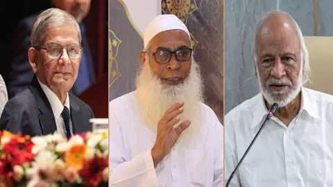 রাষ্ট্রপতি ও আব্দুল মঈন খানের বক্তব্য প্রত্যাহারের দাবি মাওলানা মুহিউদ্দীন রাব্বানীর