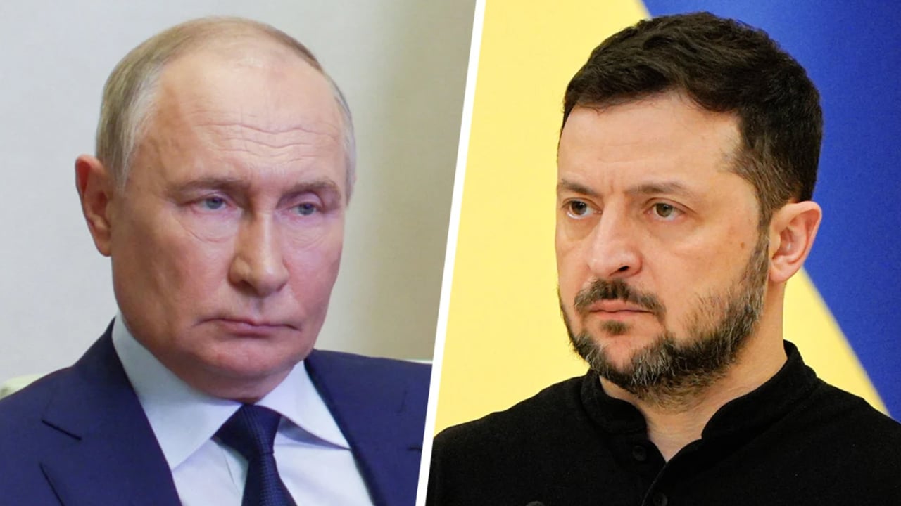 পুতিনকে ‘যুদ্ধের দাস’ আখ্যা দিলেন জেলেনস্কি