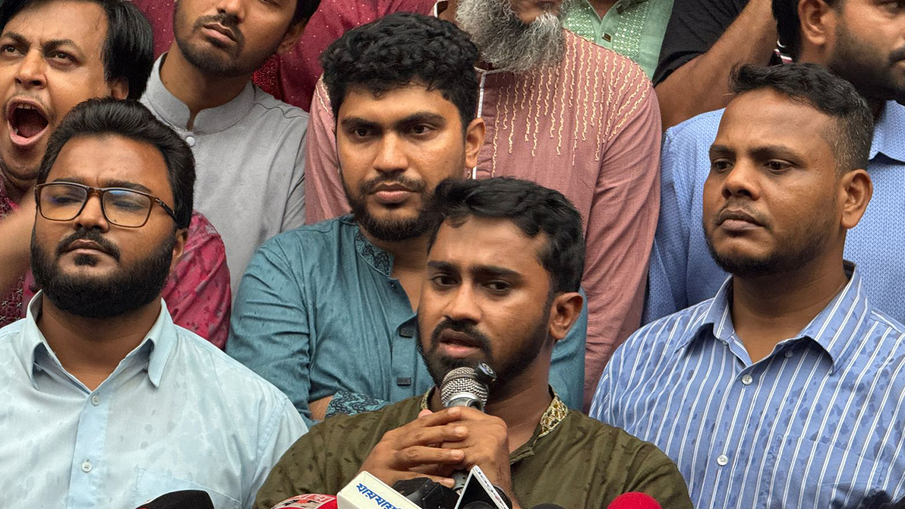 সংস্কার ও নির্বাচনের রোডম্যাপ প্রকাশ করতে হবে: রাশেদ খাঁন