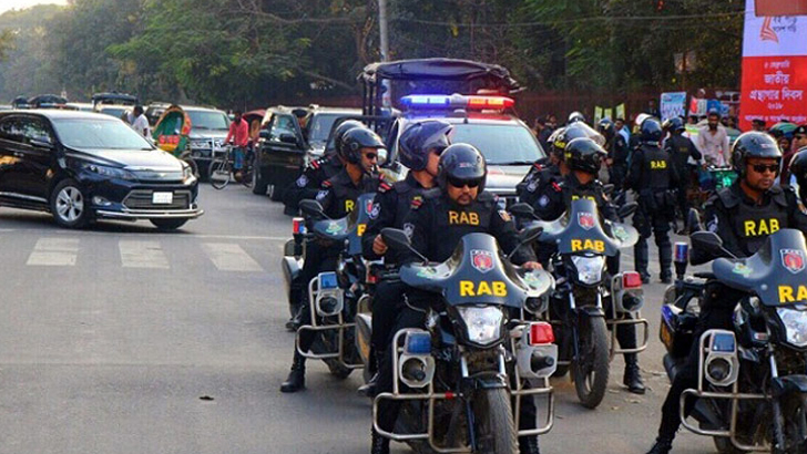 রাজধানীসহ সারা দেশে র‍্যাবের ২১৮ টহল টিম মোতায়েন