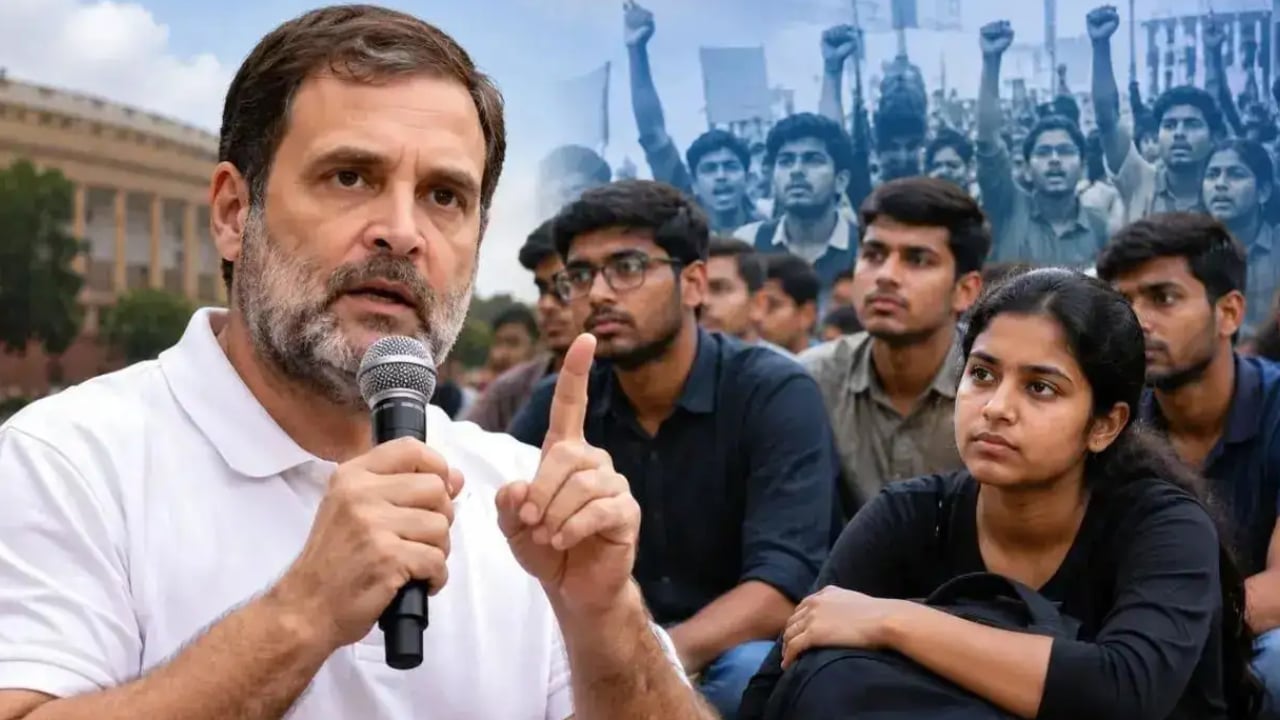 শিক্ষার্থীদের হুমকি দেওয়ার সাহস আপনারা কোথায় পান: রাহুল গান্ধী