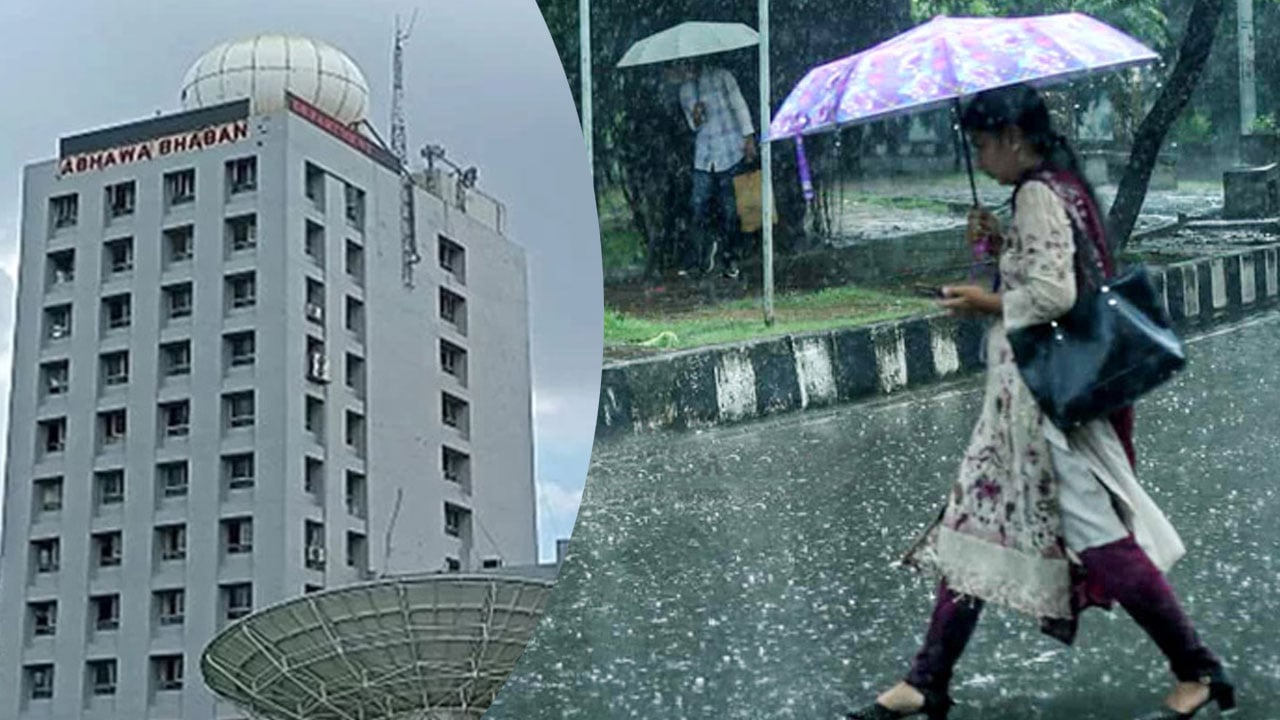 টানা ৫ দিন ঝড়বৃষ্টির পূর্বাভাস