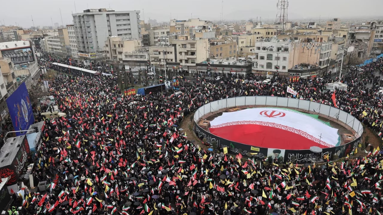 কুদস দিবসে ইরানে লাখো মানুষের মিছিল, ফিলিস্তিনের প্রতি সংহতি