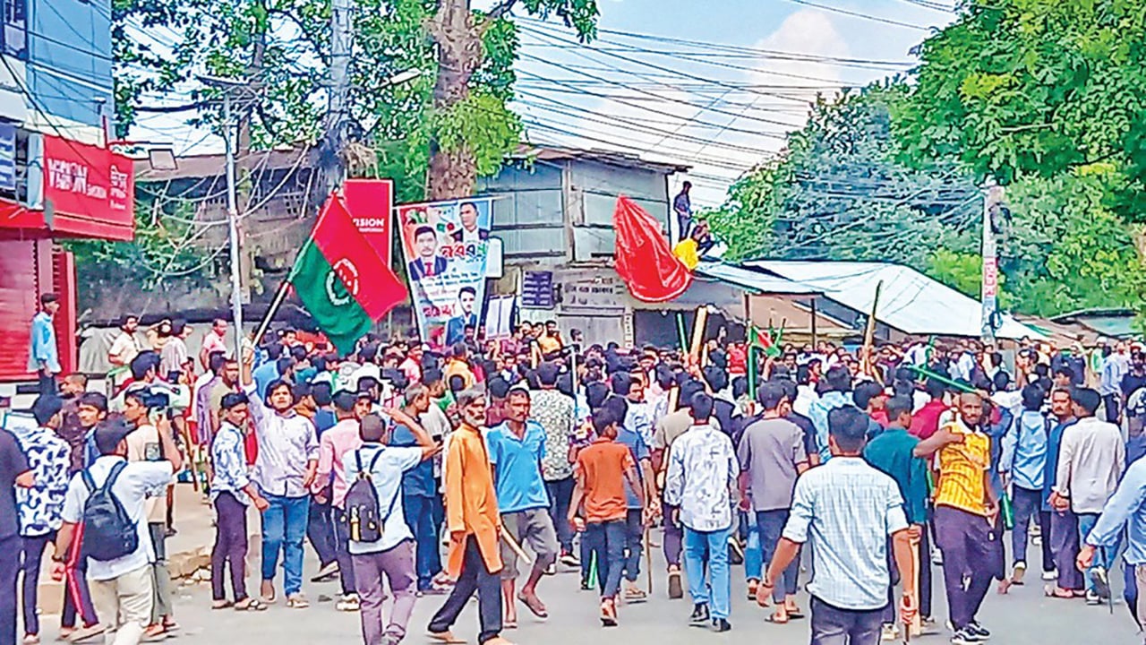 রাঙামাটি জেলা বিএনপির অভ্যন্তরীণ কোন্দল চরমে