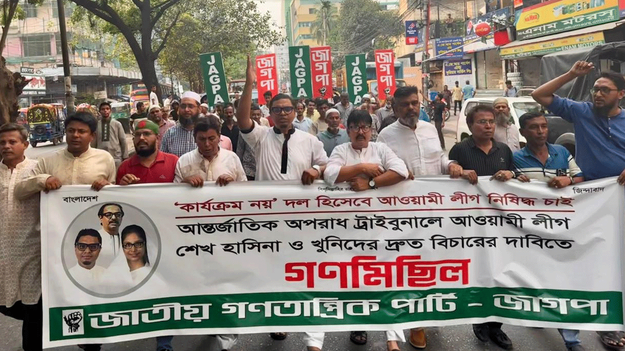দলীয় কার্যক্রম নয়, আ.লীগকে নিষিদ্ধ করতে হবে: রাশেদ প্রধান