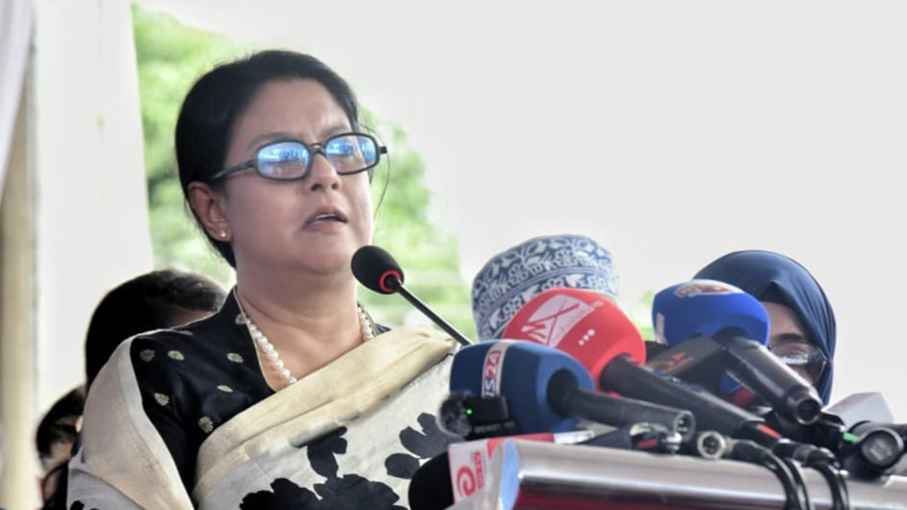 জুলাই শহিদদের প্রকৃত সম্মান হবে বৈষম্যহীন বাংলাদেশ গড়া: রিজওয়ানা হাসান