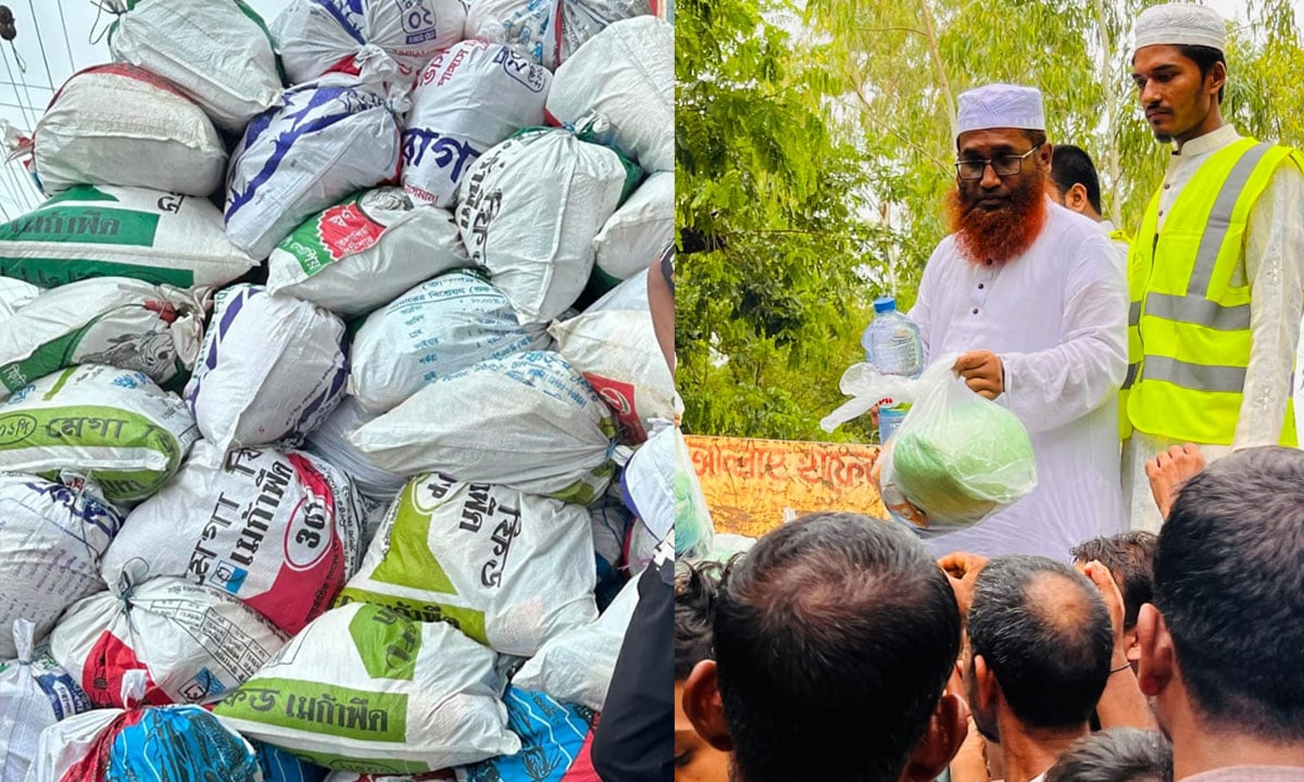 ৭ শতাধিক পরিবারের মাঝে তাকওয়া চ্যারিটি ফাউন্ডেশনের ত্রাণ বিতরণ
