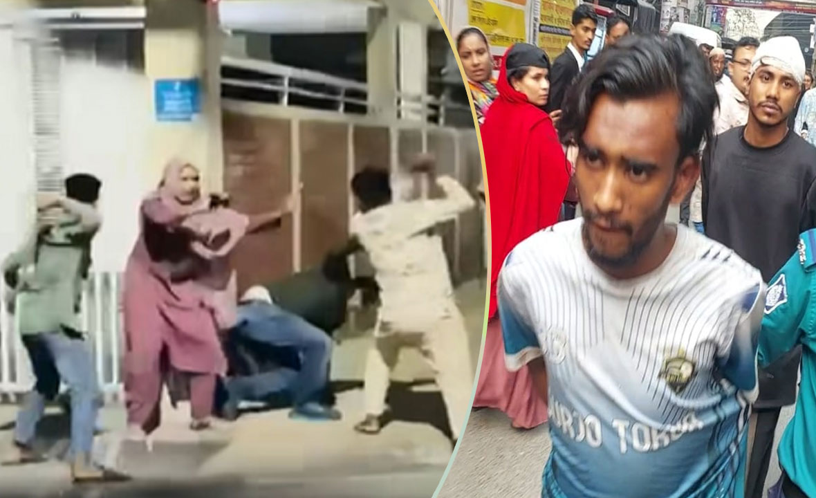 দম্পতিকে কোপানো কিশোর গ্যাংয়ের দুই সদস্য ২ দিনের রিমান্ডে