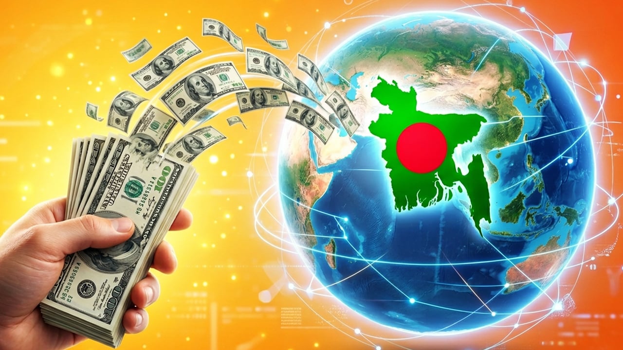মে মাসের ৪ দিনেই রেমিট্যান্স এলো ৪৬ কোটি ডলার