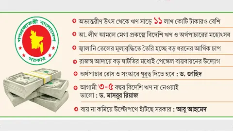 ঋণ ১১৩ বিলিয়ন ডলার অর্থনৈতিক ঝুঁকিতে দেশ