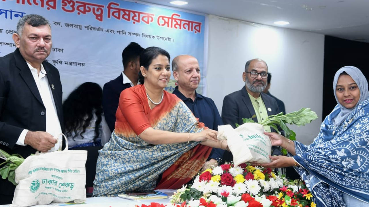 শহরের নির্মল বাতাসের জন্য ছাদবাগান জরুরি: পরিবেশ উপদেষ্টা